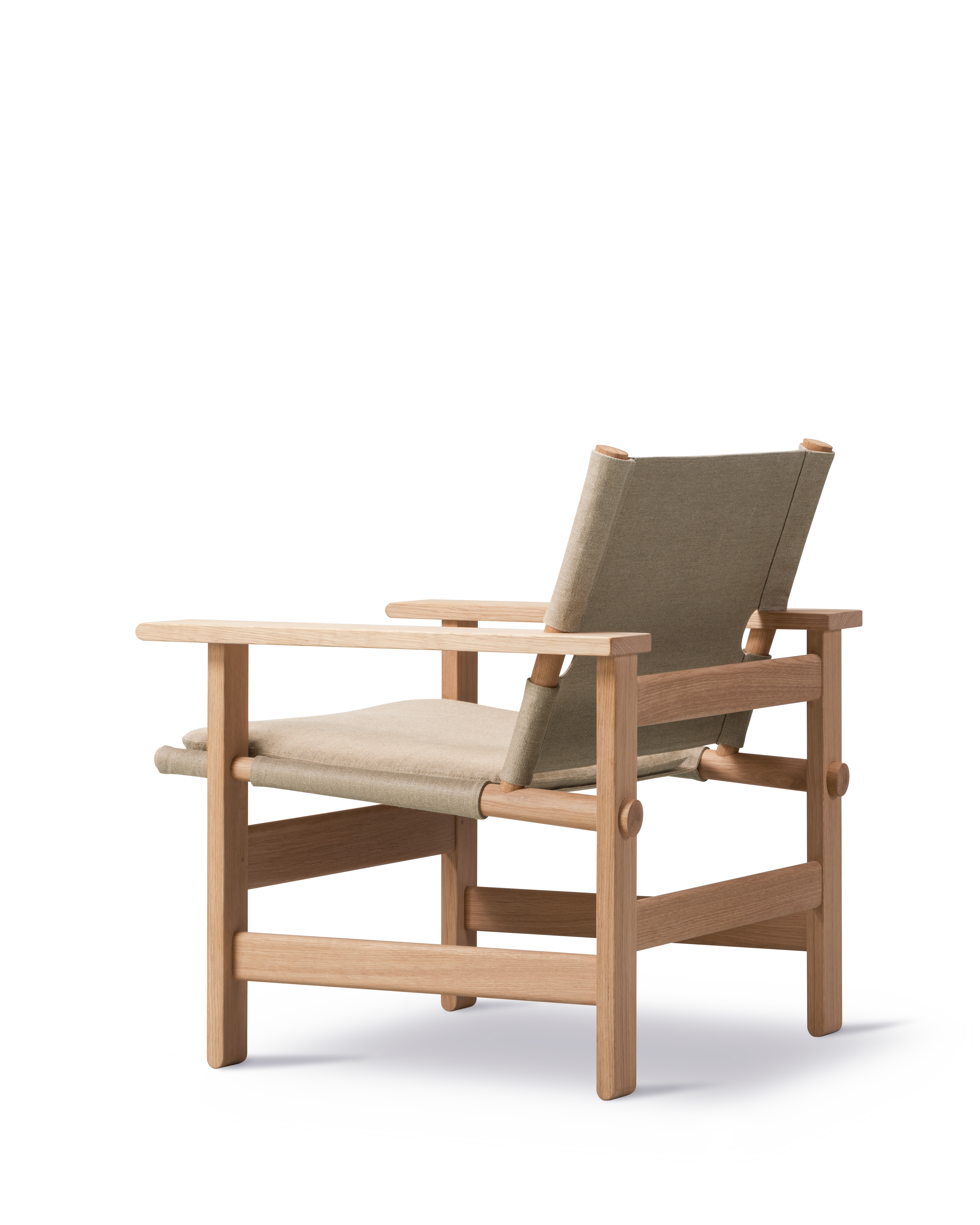 Canvas armchair