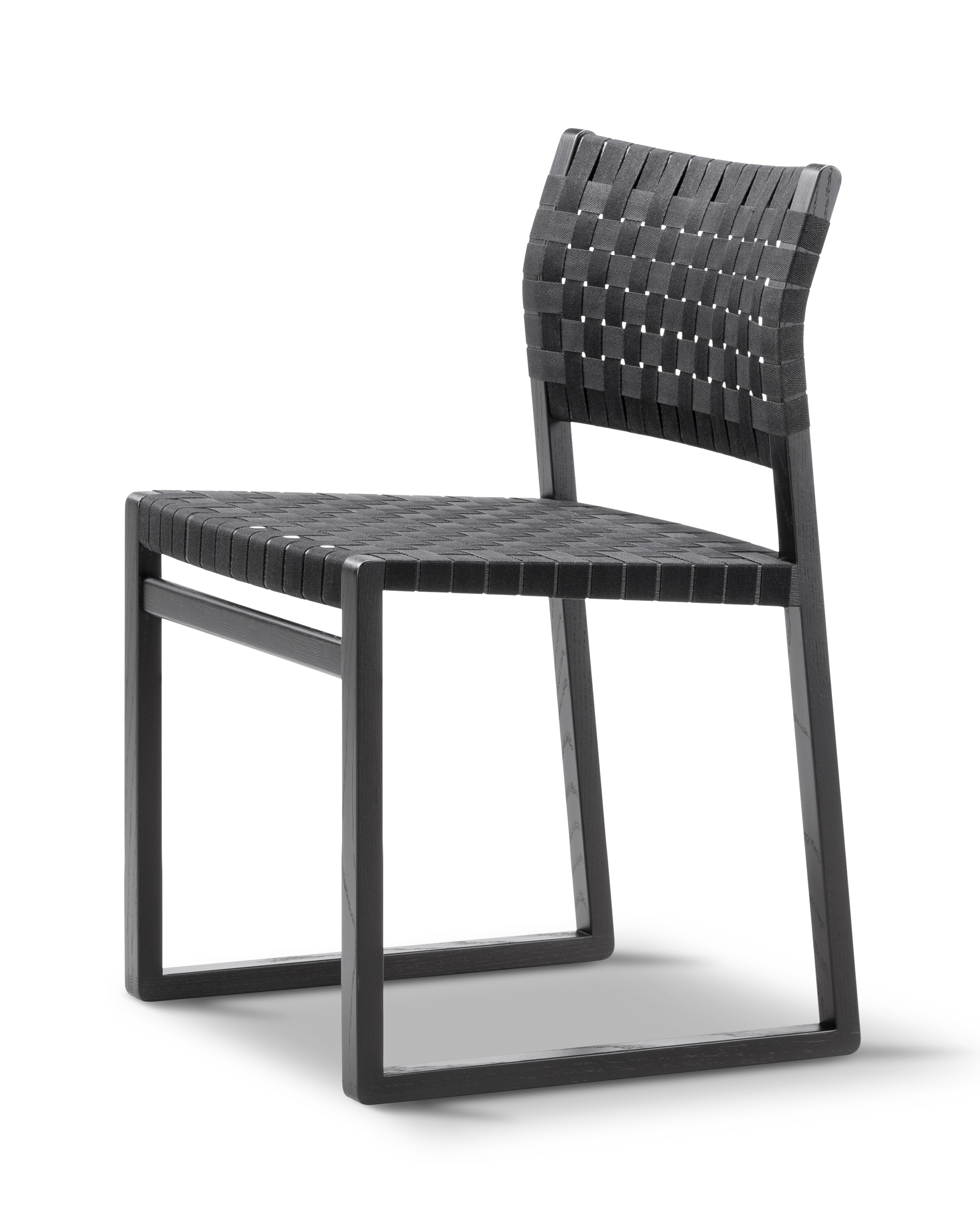 BM61 Linen Webbing Dining Chair