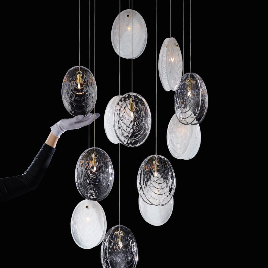 Mussels ceiling lamp