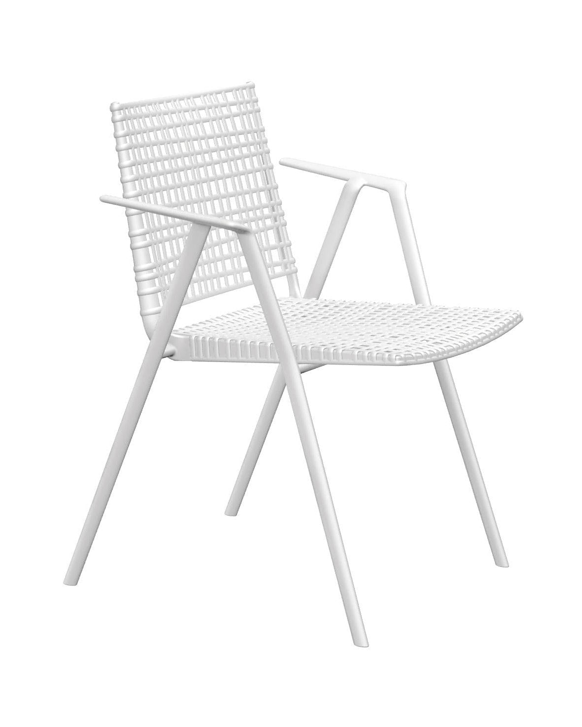Branch outdoor dining chair with arms