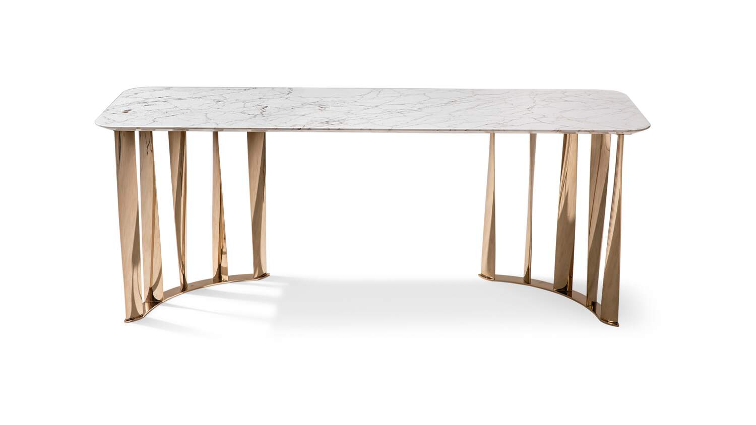 Mesa auxiliar Boboli 476 Superficie de vidrio