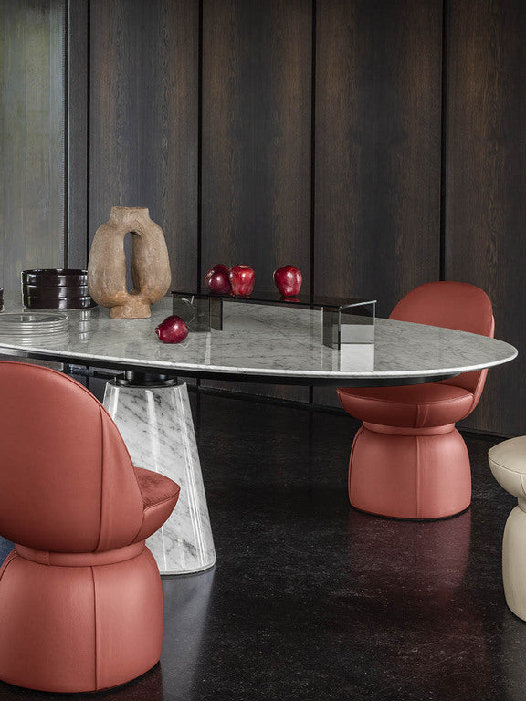 Bourgeois oval dining table