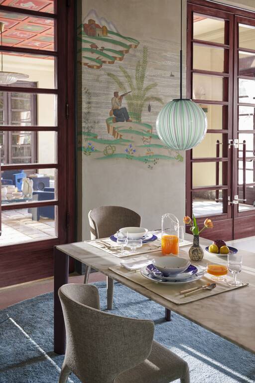 Mesa de comedor extensible Longplane