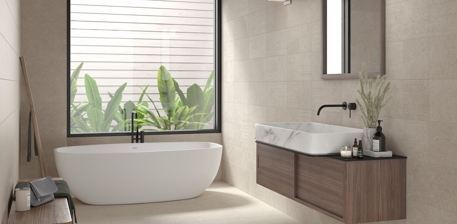 Pavimento porcelánico Kalksten