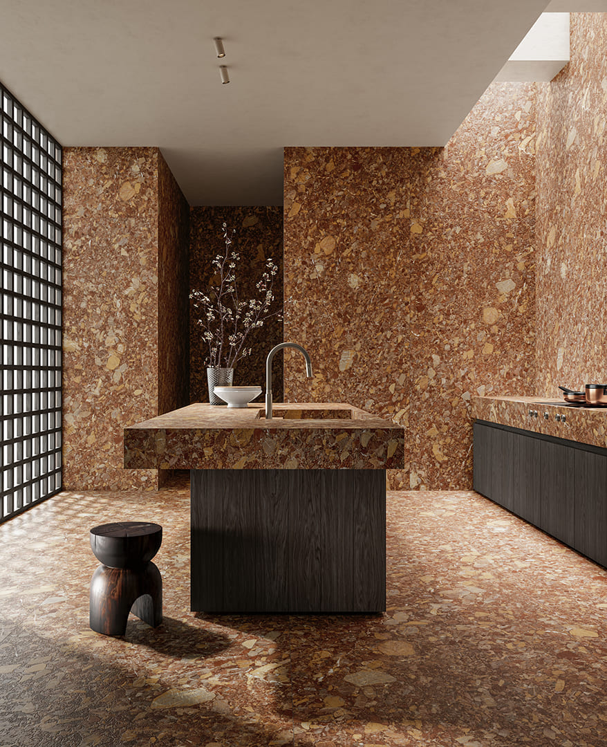 Stone Edition collection porcelain flooring