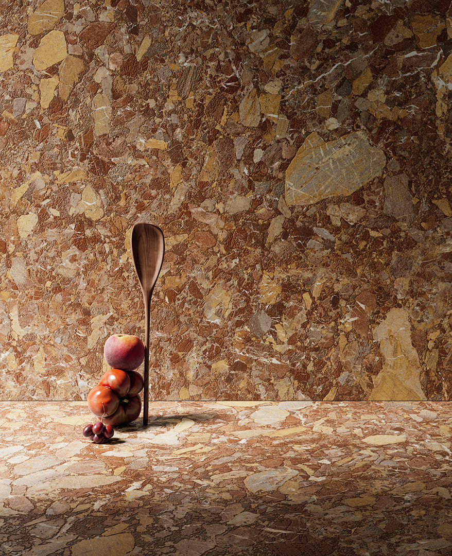 Stone Edition collection porcelain flooring