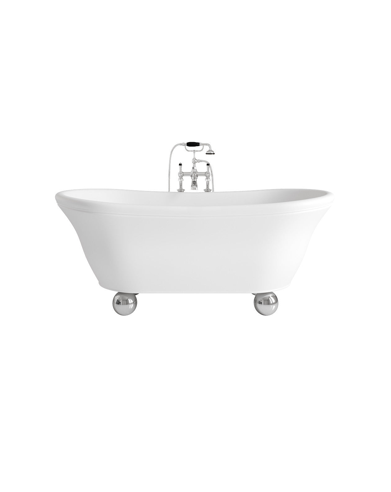 Bañera exenta Aurora Bijoux White