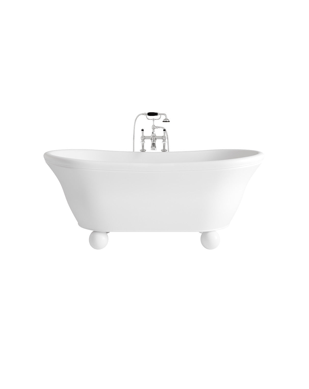 Bañera exenta Aurora Bijoux White