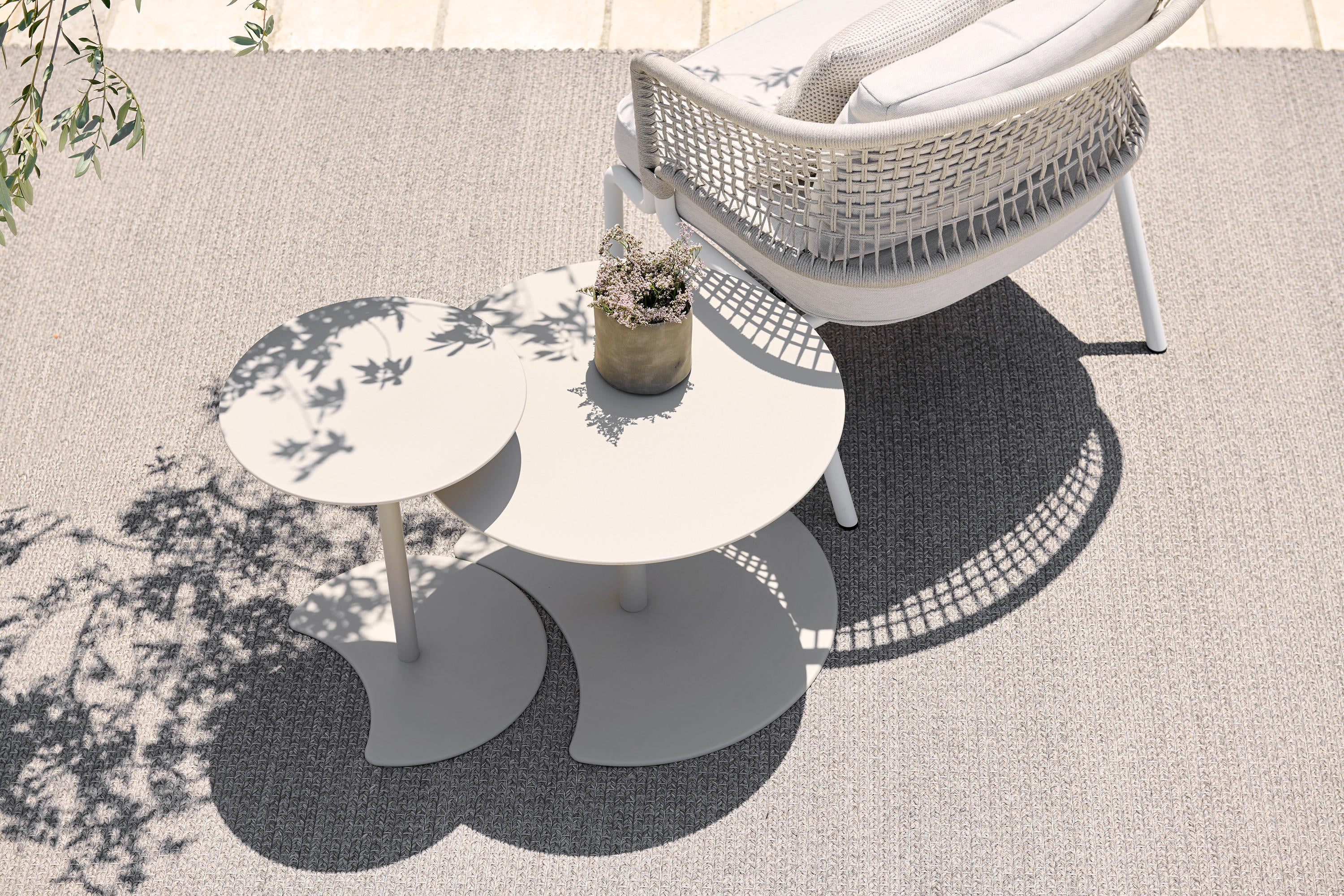 Drops outdoor side table