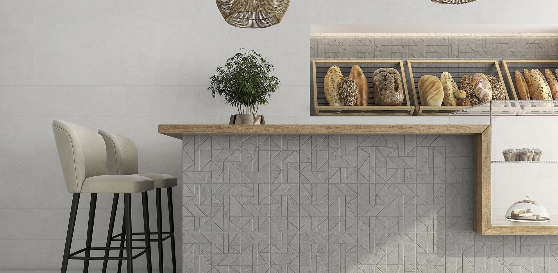 Gravel collection ceramic wall tiles