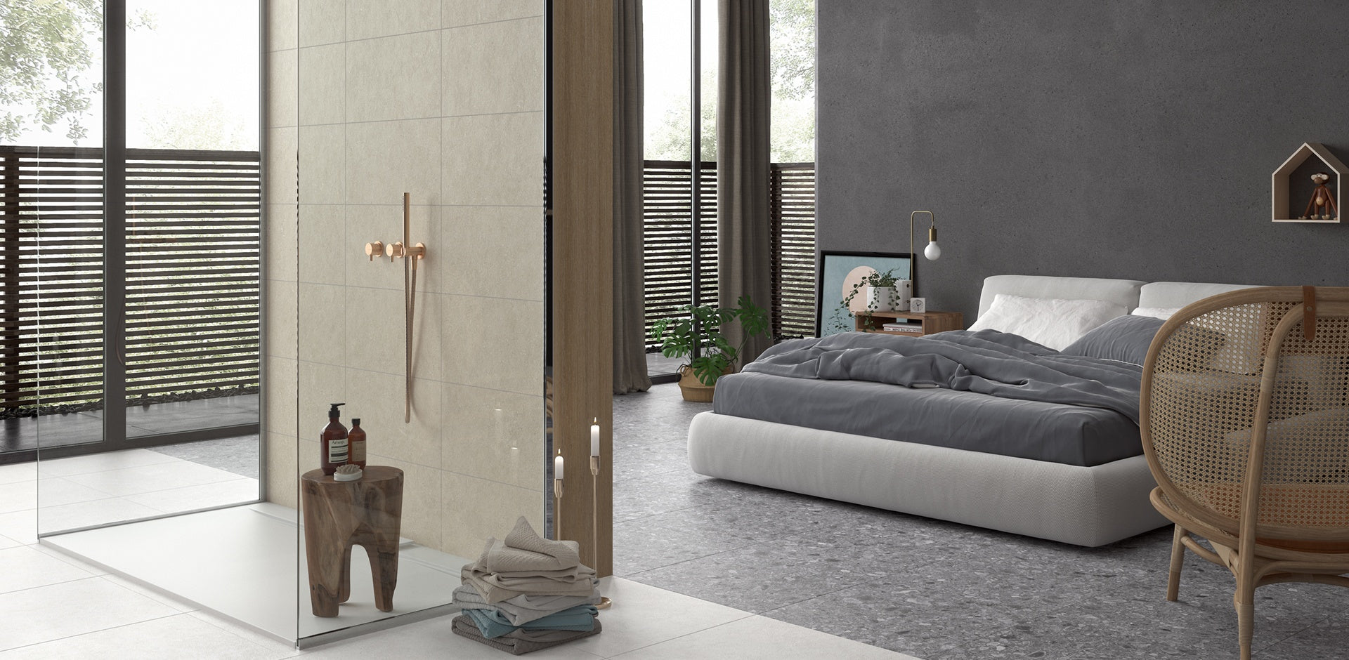 Pavimento porcelánico Kalksten