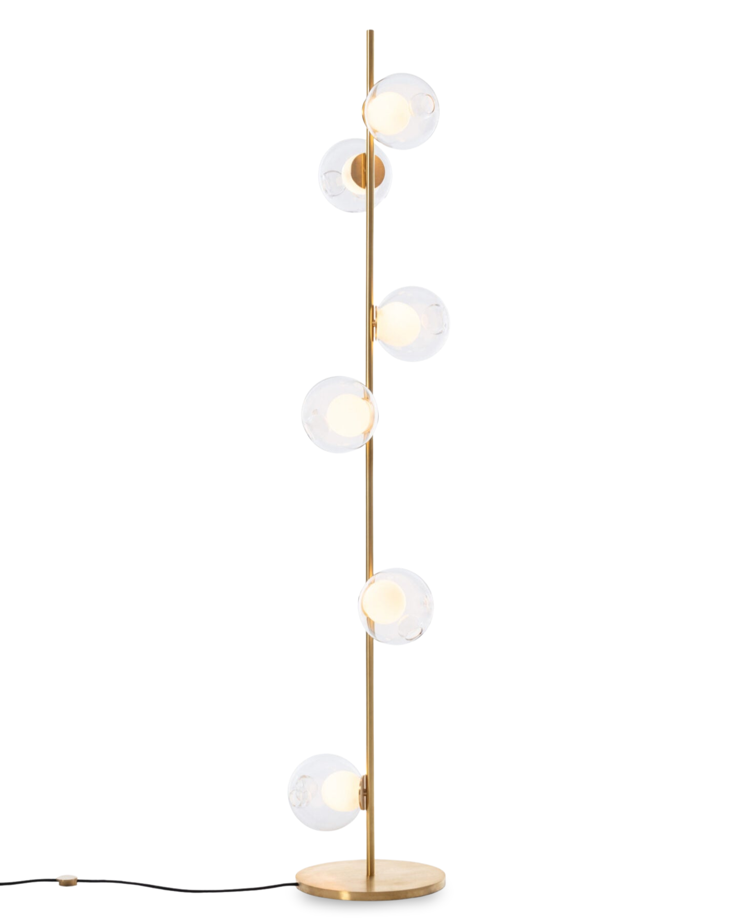 28.6 Stem Floor Lamp | Clear