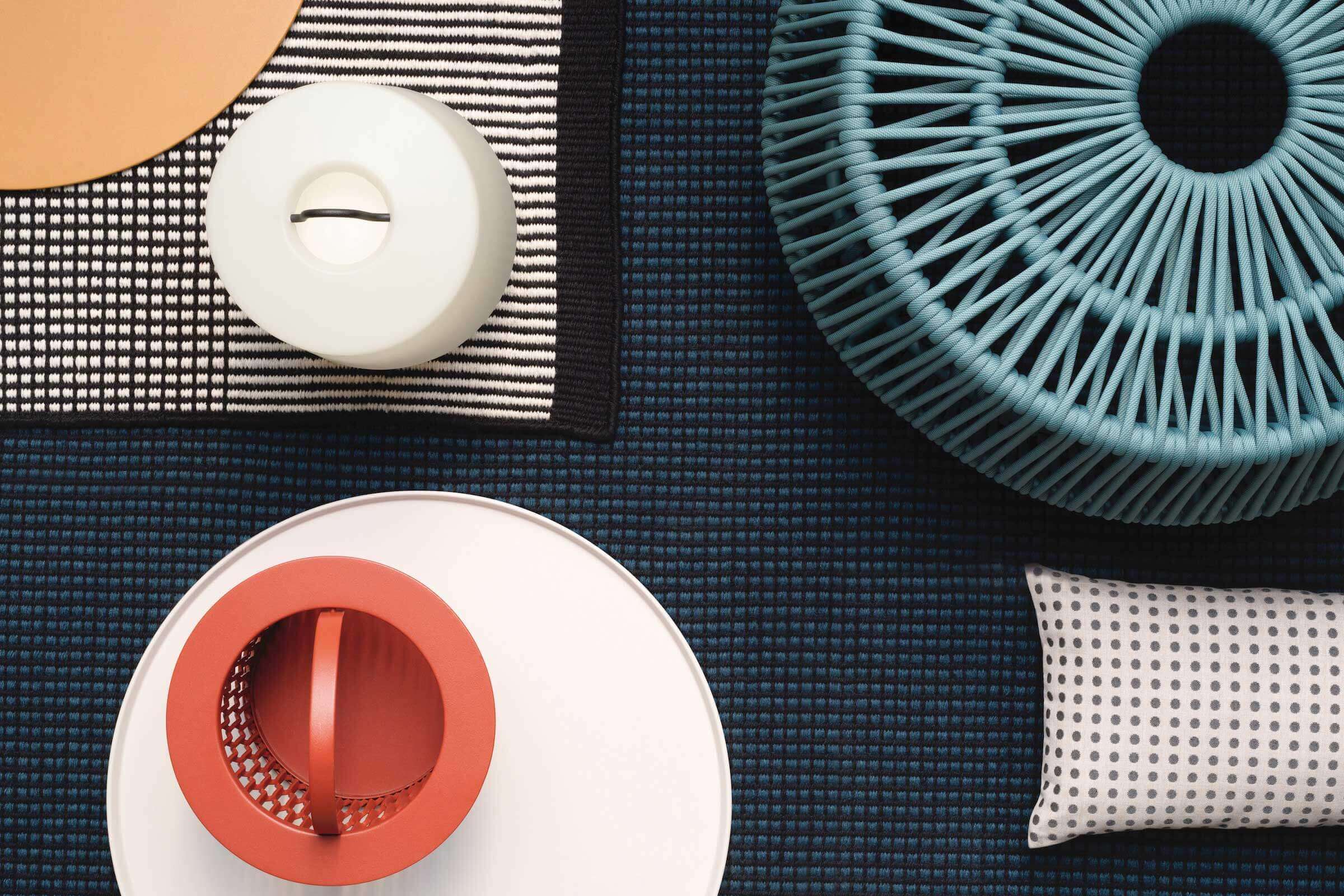 ZigZag Objects High Pouf | Rope Z01