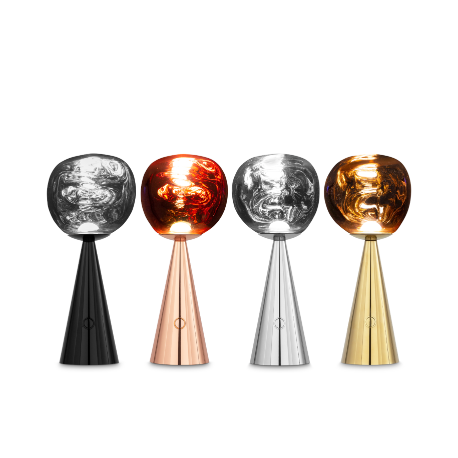 Lámpara de mesa Melt LED Oro