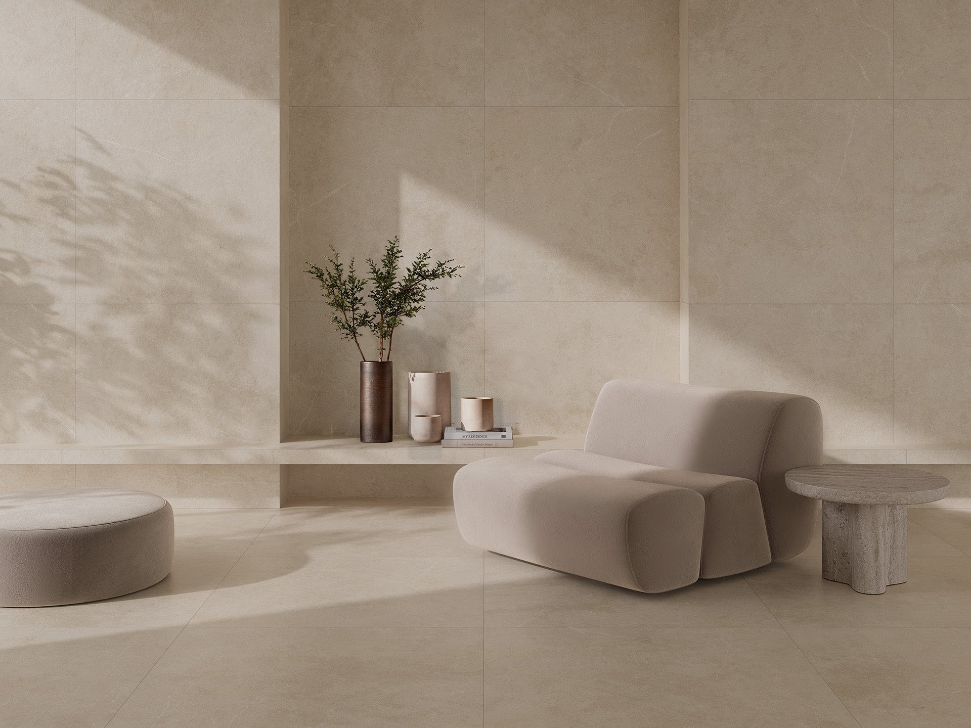 Porcelain flooring Pietra collection