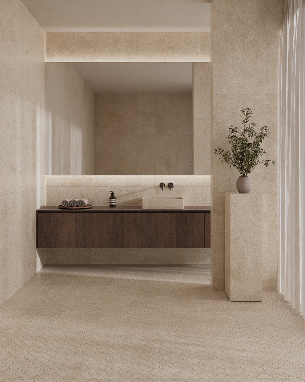 Porcelain flooring Pietra collection