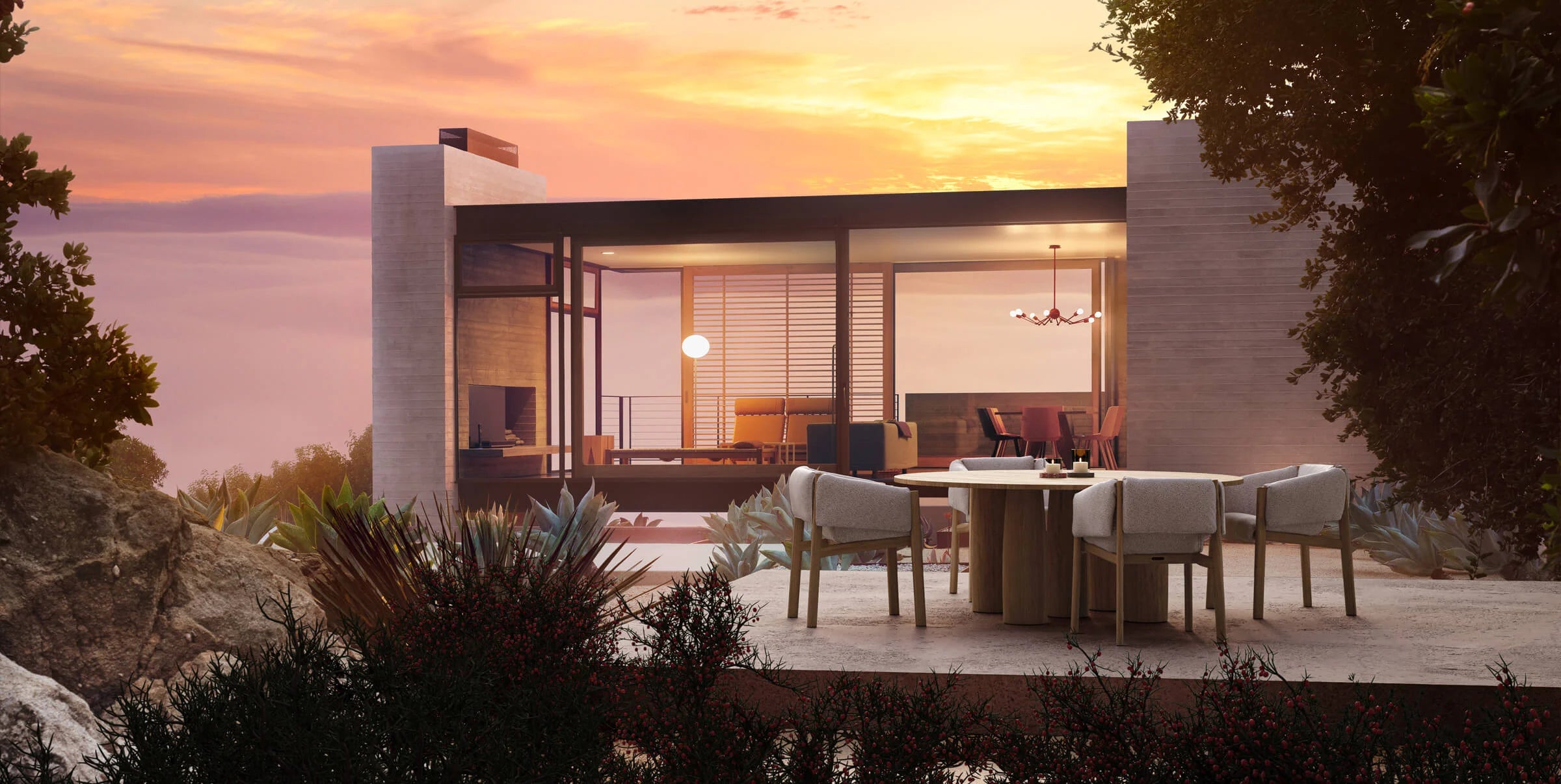 Sillón de comedor Plumon