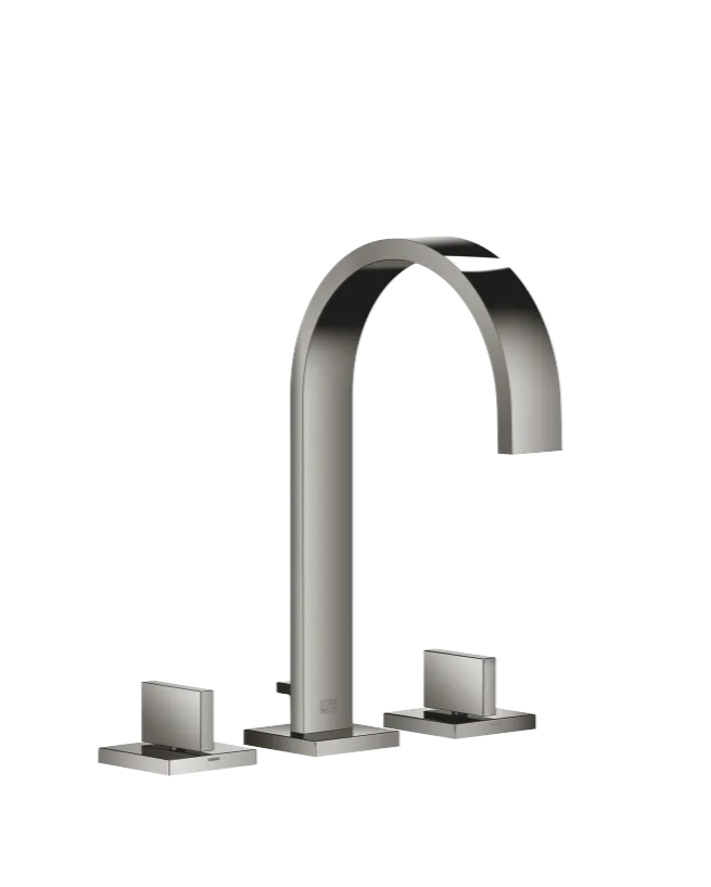 American style basin mixer with automatic valve H. 27.7 cm MEM