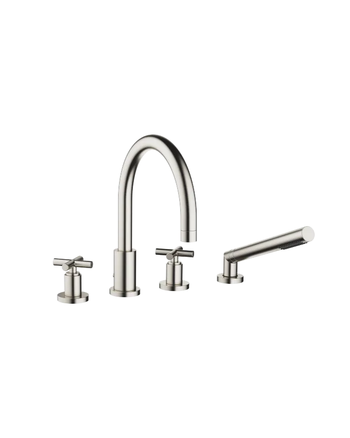 Grifo de bañera batería de cuatro orificios para borde de bañera TARA