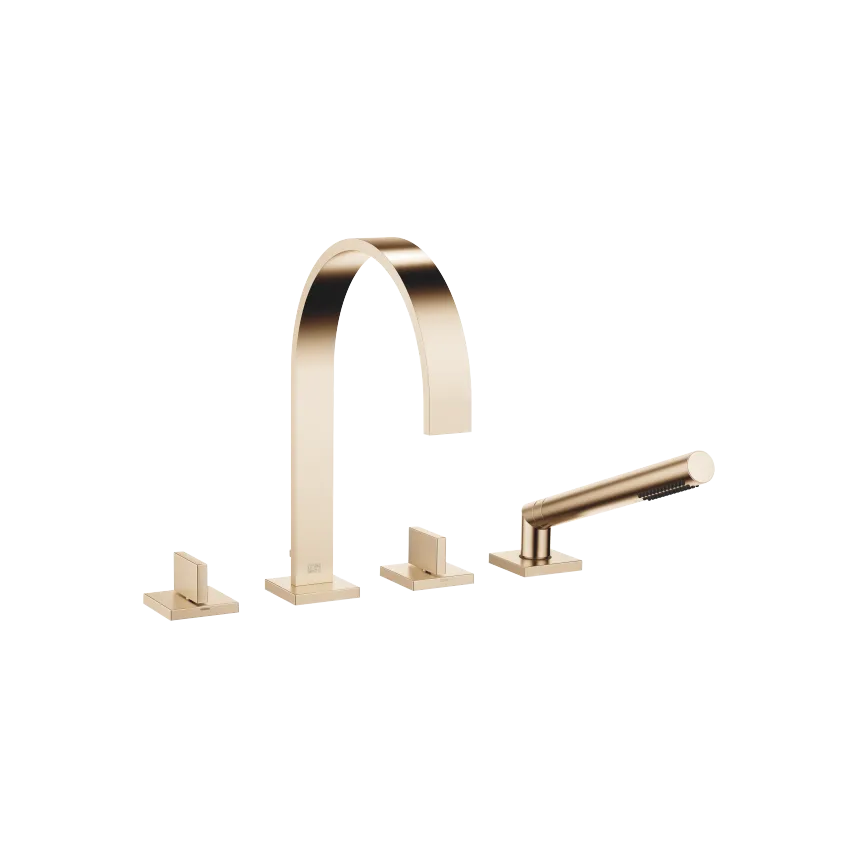 Grifo de bañera con batería de cuatro orificios para borde de bañera MEM