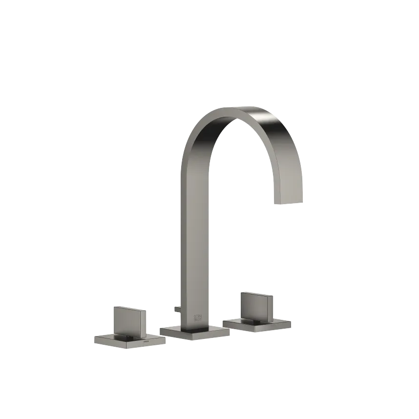 American style basin mixer with automatic valve H. 27.7 cm MEM