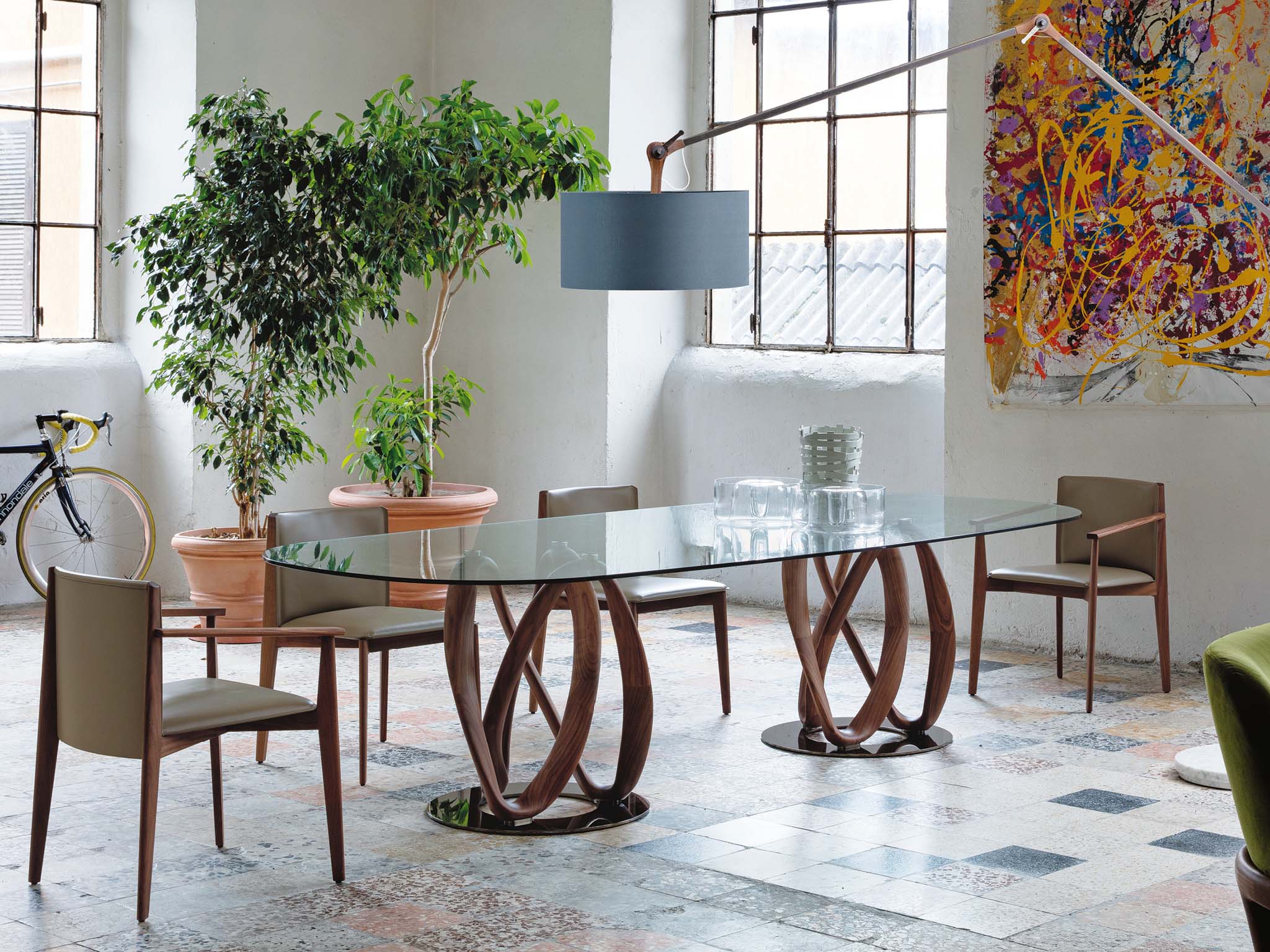 Infinity Oval Dining Table