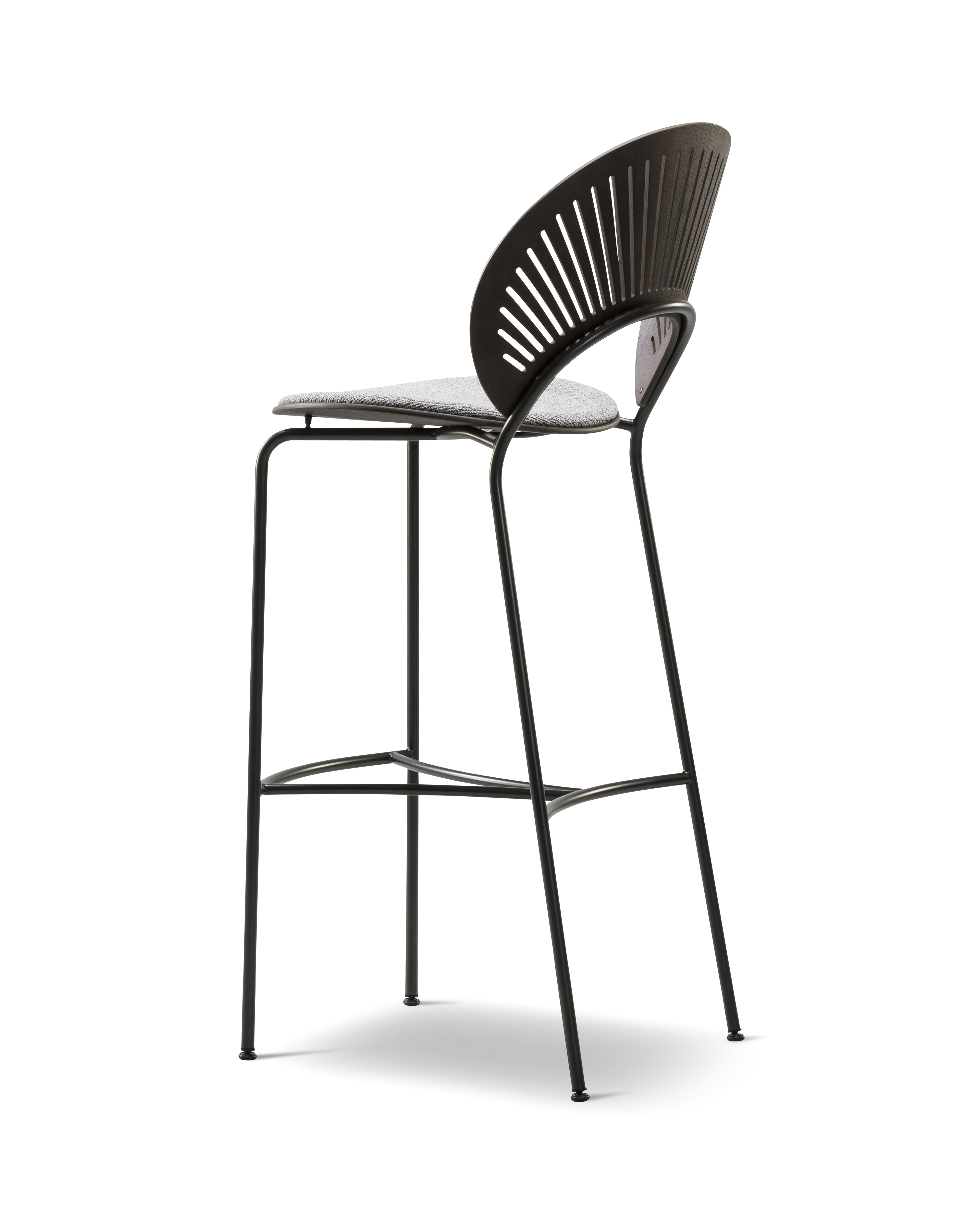 Taburete de bar Trinidad con asiento tapizado