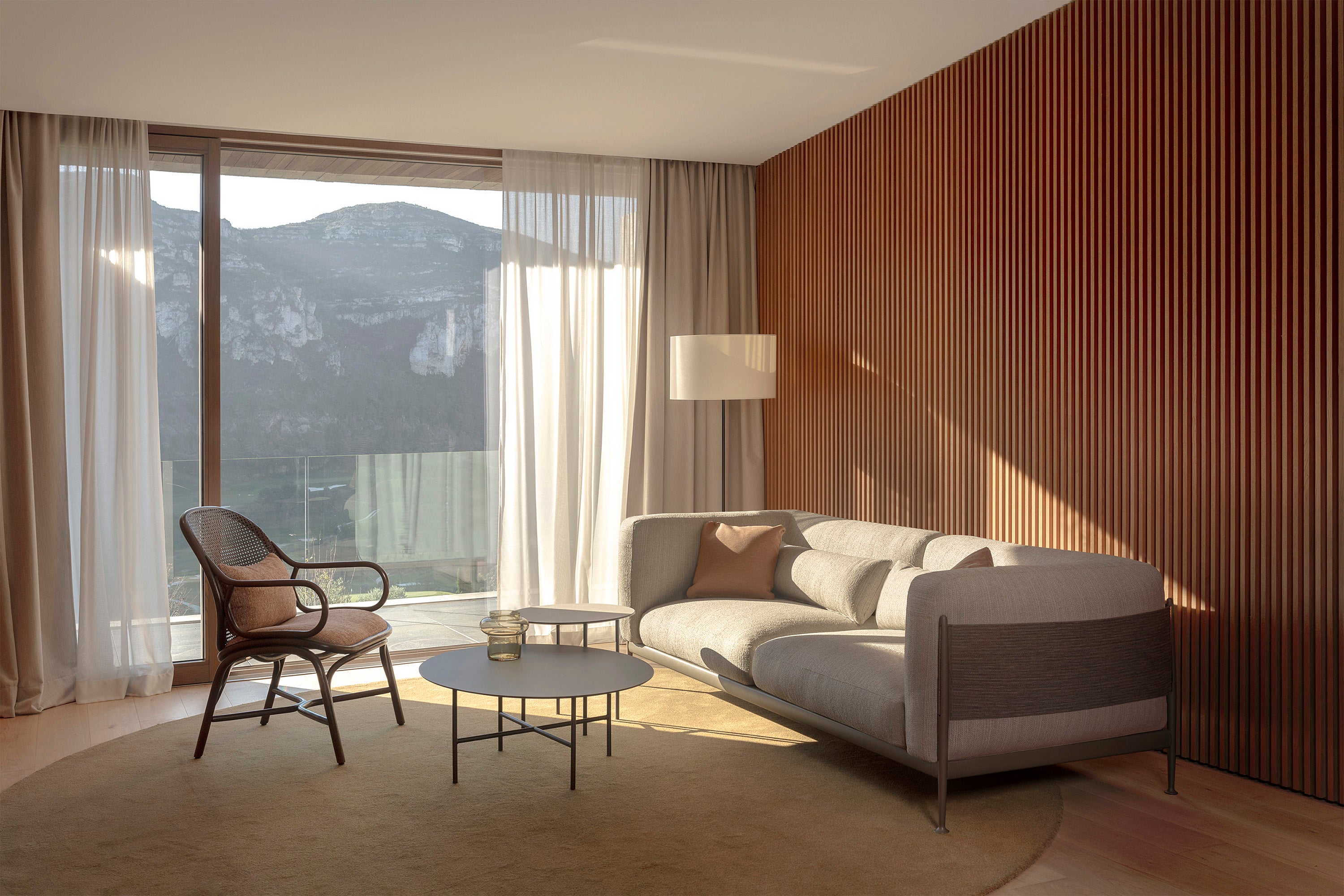 Obi outdoor sofa left side module