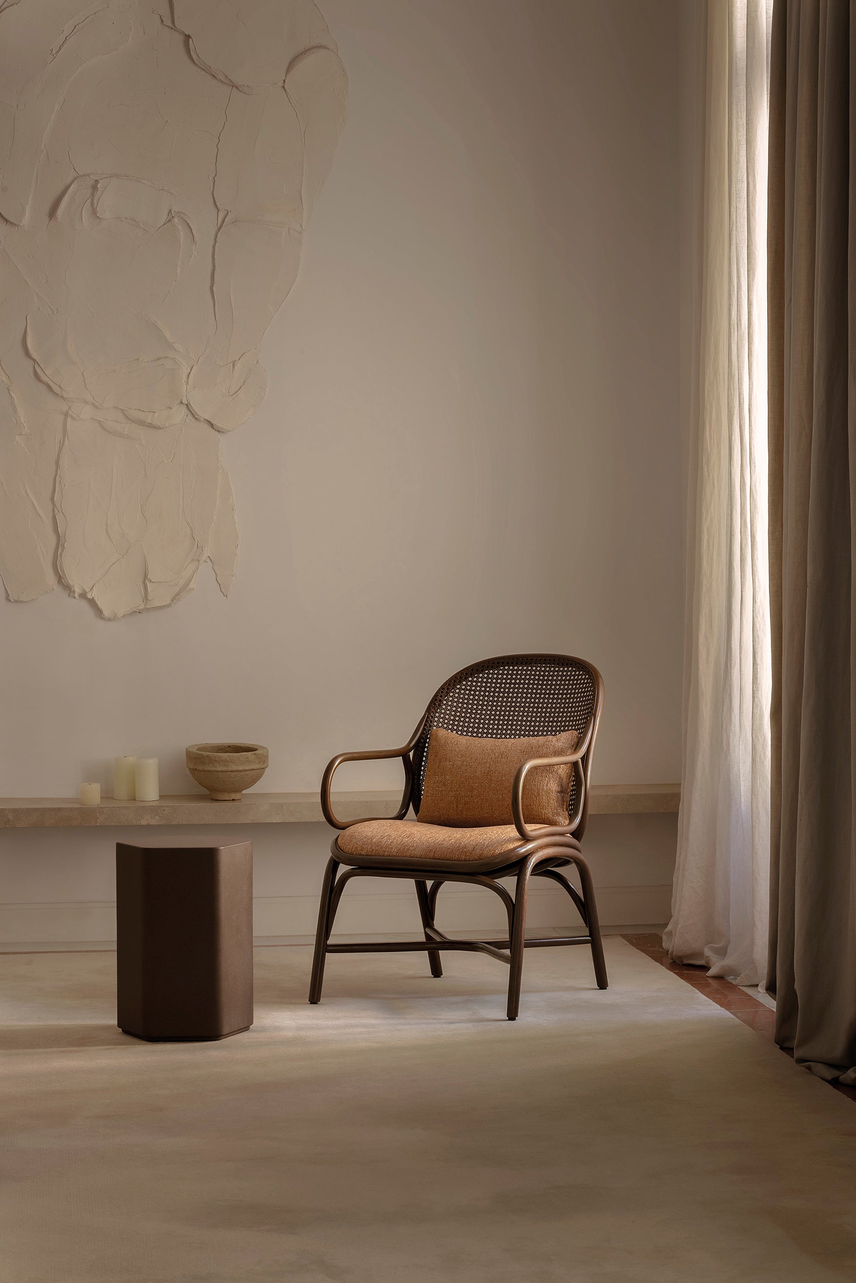 Talo hexagonal side table