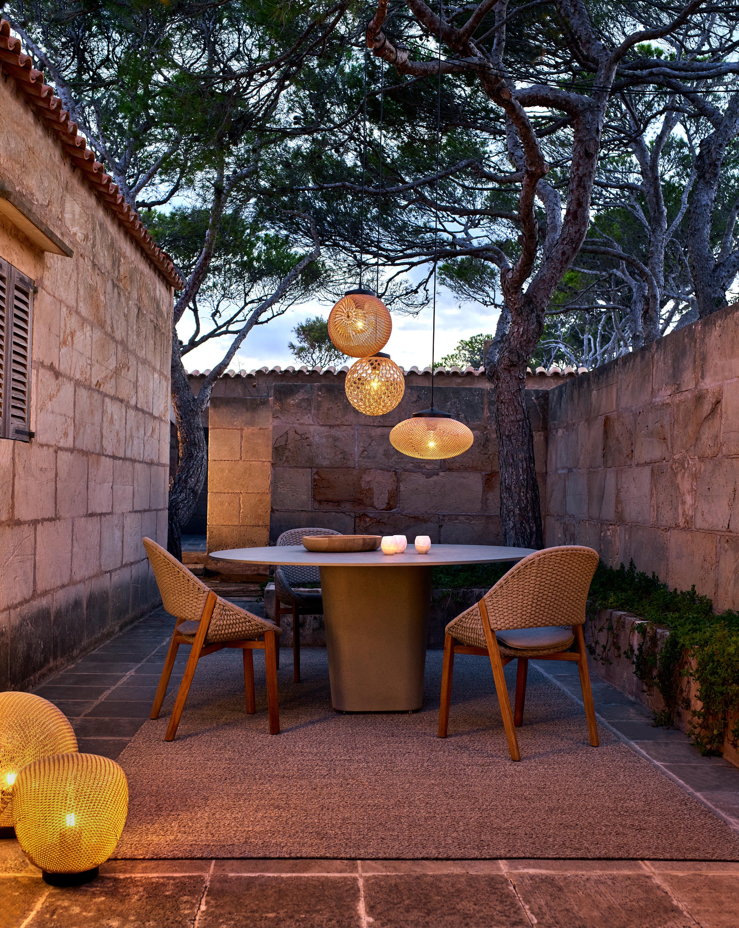 Mesa de comedor exterior Tao