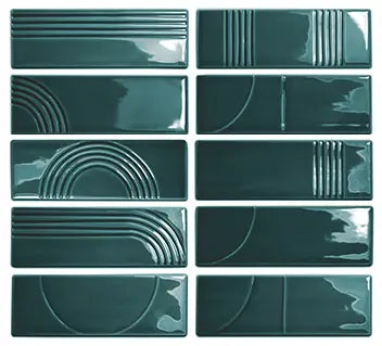 Glow Collection ceramic wall tiles