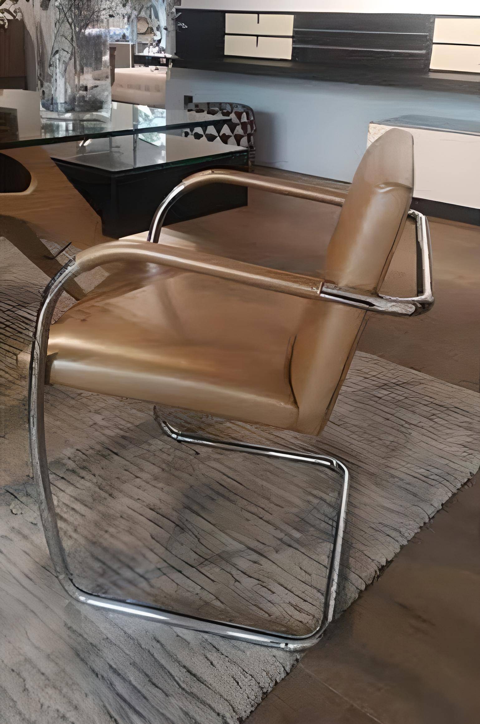 KNOLL 'BRNO' CHAIR