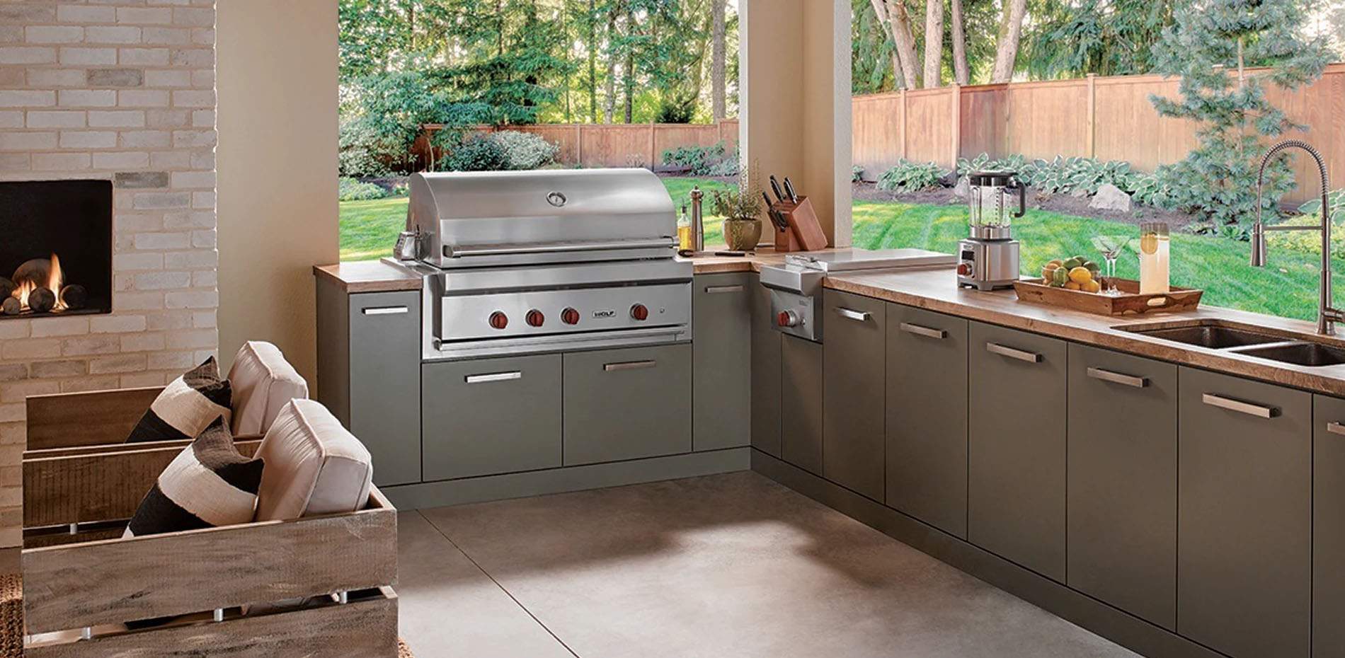 Las cocinas de exterior se han convertido en un “must have” en las zonas outdoor de nuestros hogares, Gunni &amp; Trentino