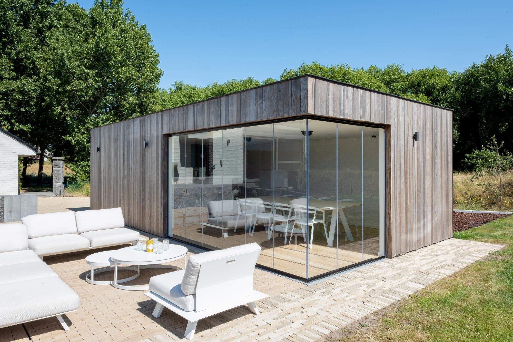 Disfruta las terrazas todo el año gracias a nuestras verandas, Gunni &amp; Trentino