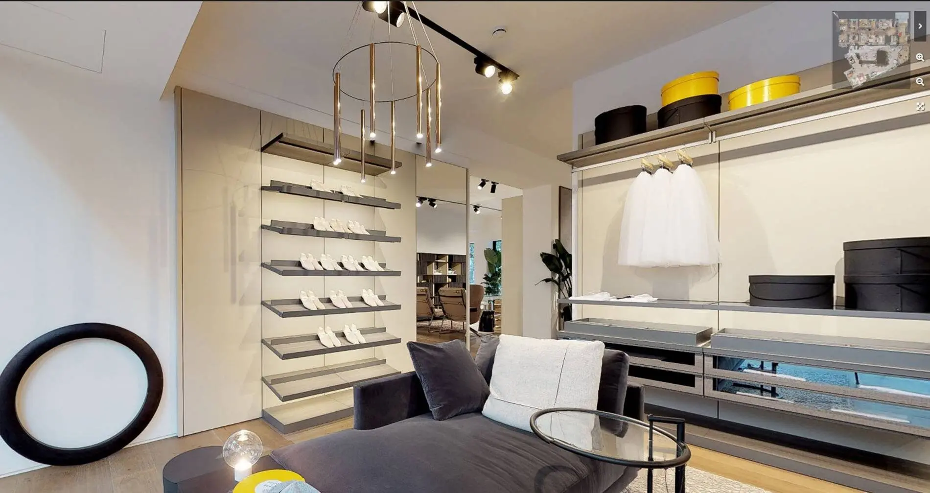 Accesorios, acabados e iluminaci&oacute;n de lujo para armarios y vestidores, Gunni &amp; Trentino