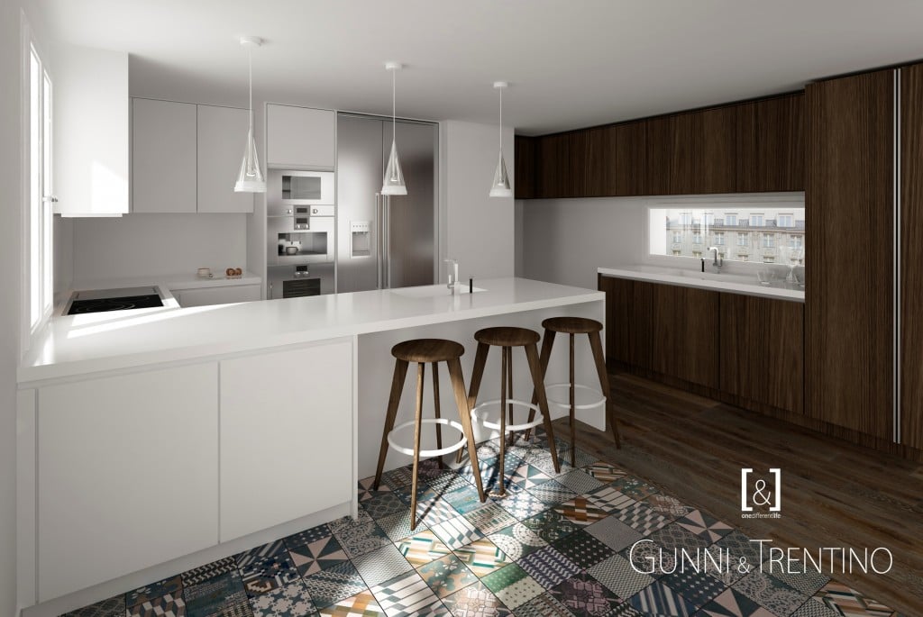 Cocinas de diseño, modernas y de lujo en GUNNI&TRENTINO