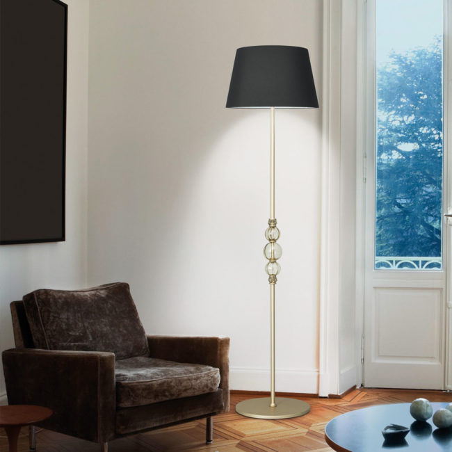 Lámparas de pie de lujo de diseños modernos y clásicos de hogar y oficina